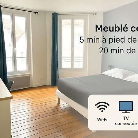 Appartement Maciet 2- Centre Ville Meaux-Gare-Disney Kültér fotó